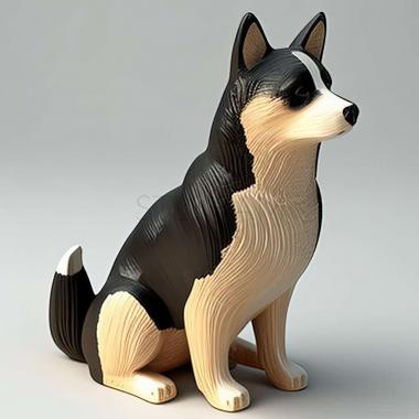 3D модель Карельская медвежья собака (STL)
